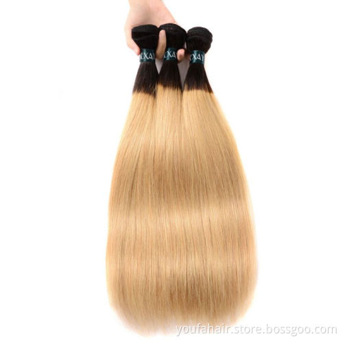 12A Brazilian Virgin Human Hair Ombre 1b 27 99j Blue Blonde Red Green Pink Purple Pre Colored Straight Bundles Hair Extension